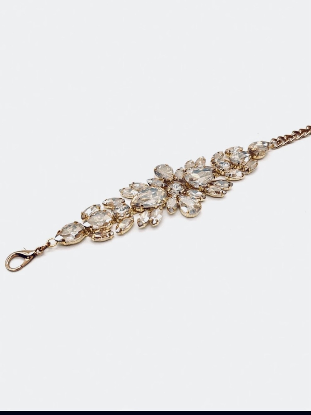 Gold Crystal Rhinestone Statement Chain Belt NEW 🏷️ - Picture 4 of 4